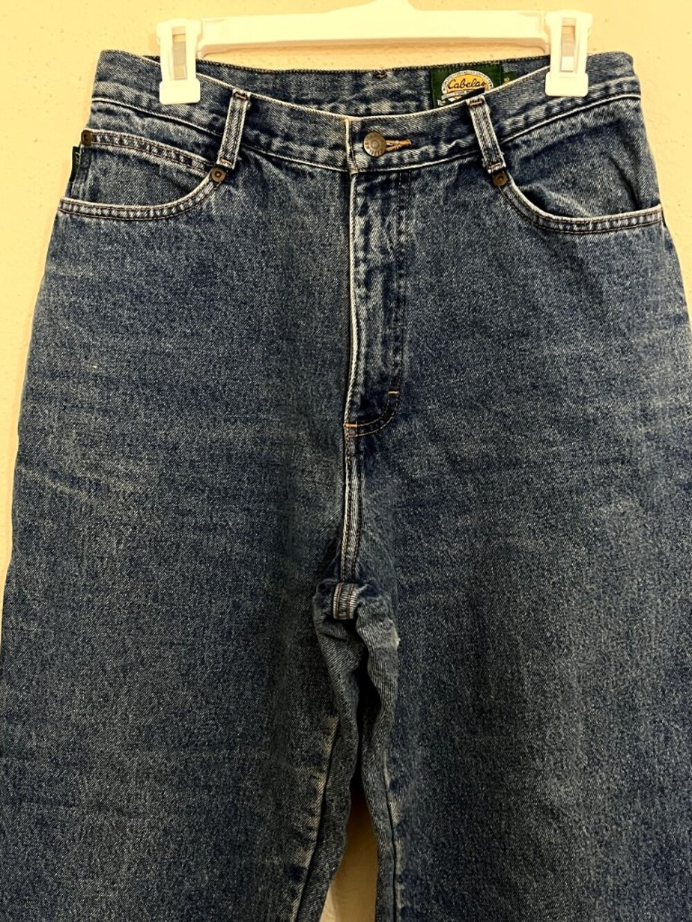 Vintage Cabelas Denim Blue Jeans Women's Size 10 Regular READ - Picture 6 of 7